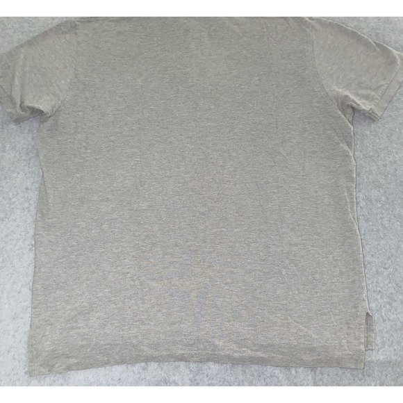 Polo Ralph Lauren Polo Shirt Mens 2XL Tall Gray Short Sleeve Classic Fit Cotton - Picture 15 of 15